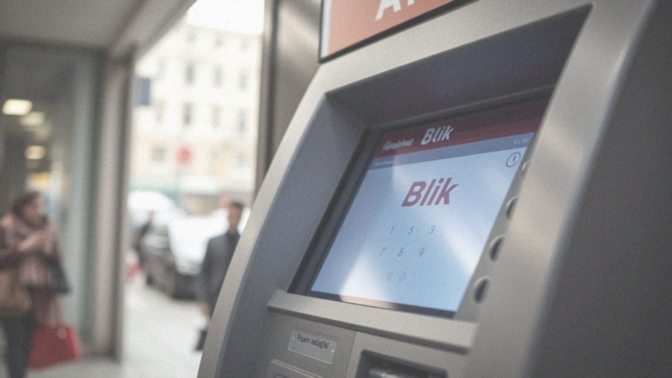 Jak wygląda wypłata z bankomatu Blikiem?
