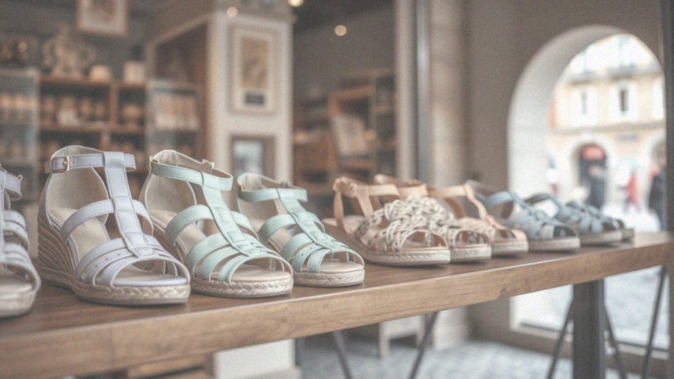 Jakie są najnowsze trendy w projektowaniu sandałów na koturnie?