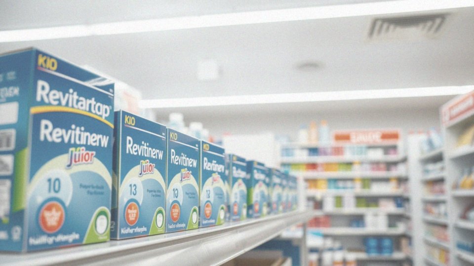Jakie są warianty opakowań Revitanerw Junior?