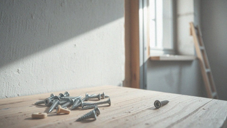 Jakie wkręty stosuje się do montażu płyt gipsowych?