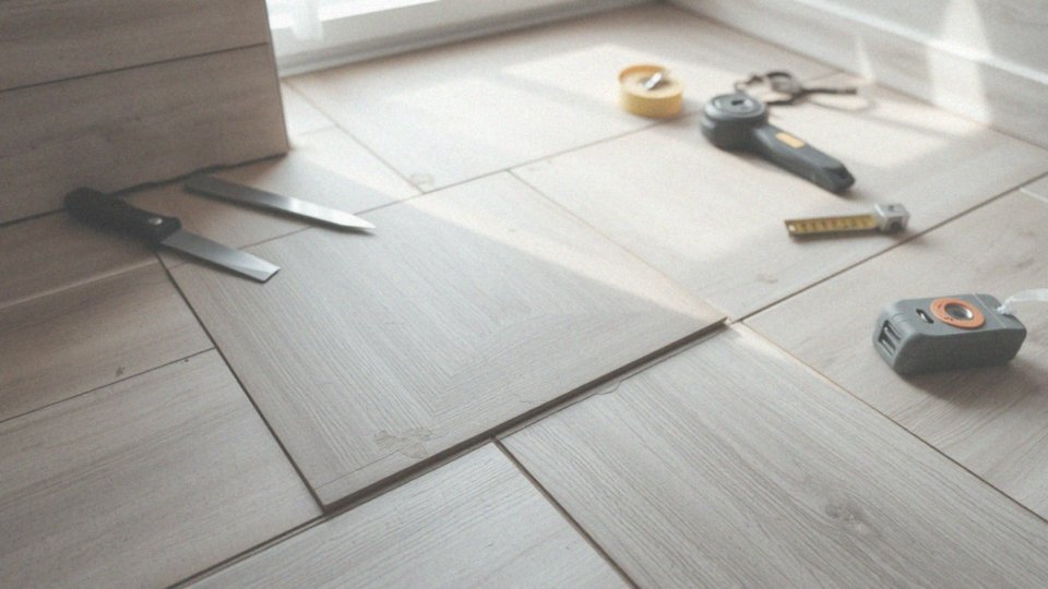 Jakie są ograniczenia przy instalacji paneli winylowych na starych płytkach?